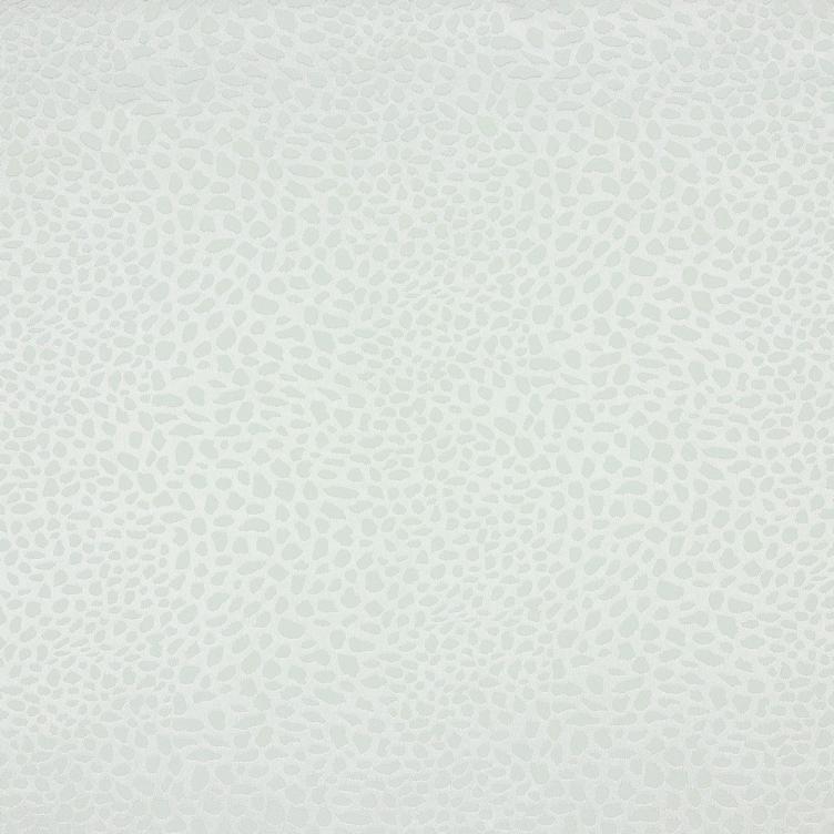 Stoff Polyester Satin Jacquard weiss - 1
