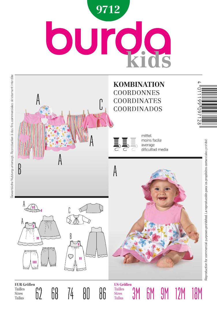 Burda kids 9712