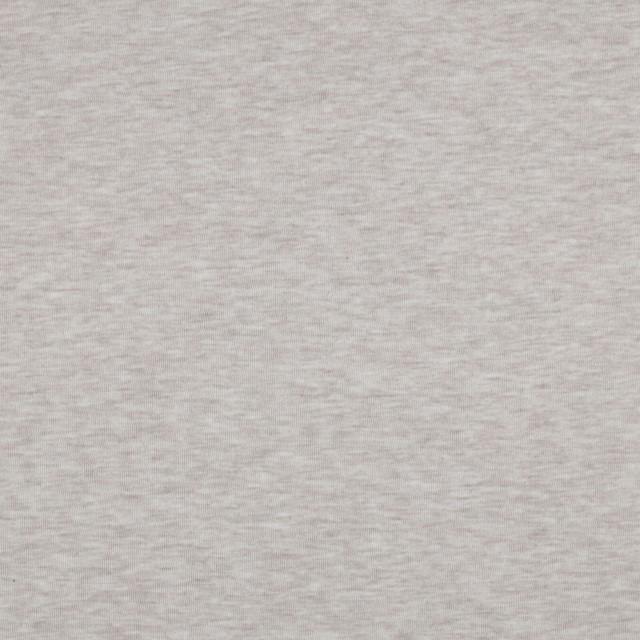 Stoff Jogging Beige Meliert