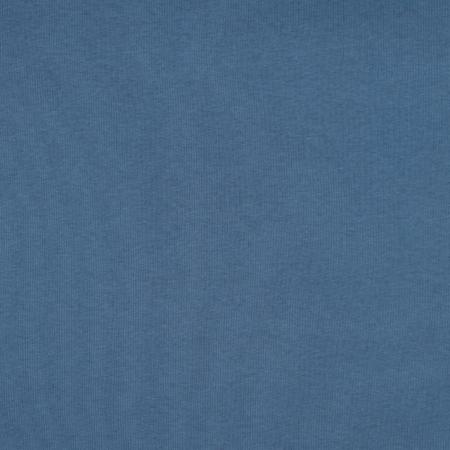 Stoff Jogging Blau