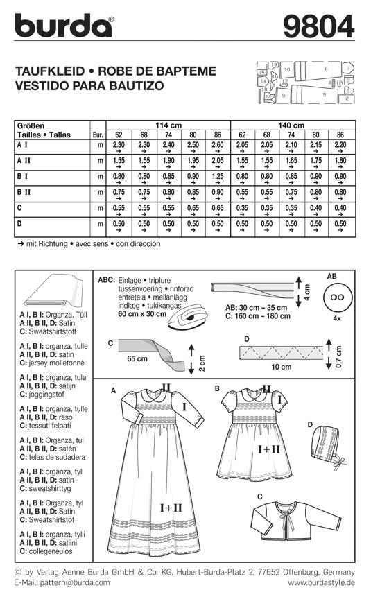 Burda kids 9804 - 0