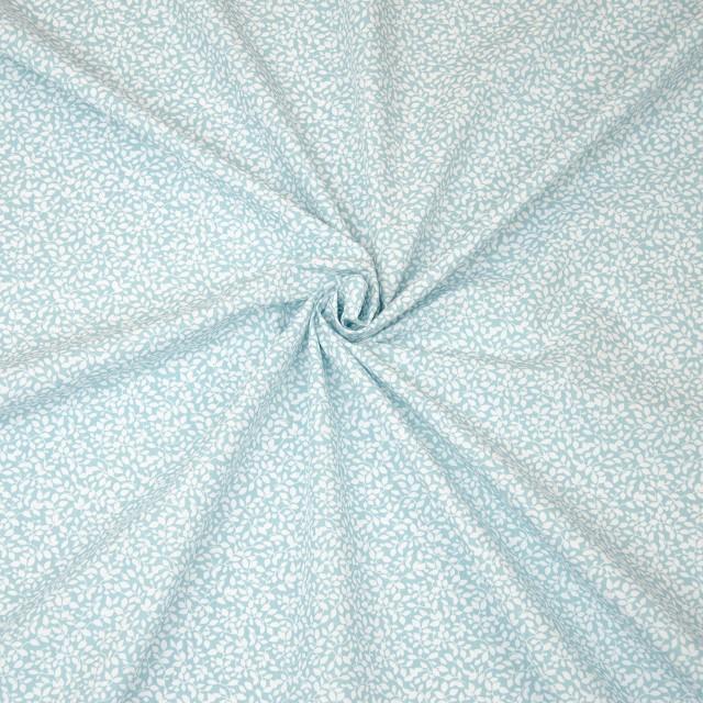 Stoff Baumwolle Pastelle Foglia