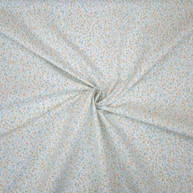 Stoff Baumwolle Minis Blue - 0