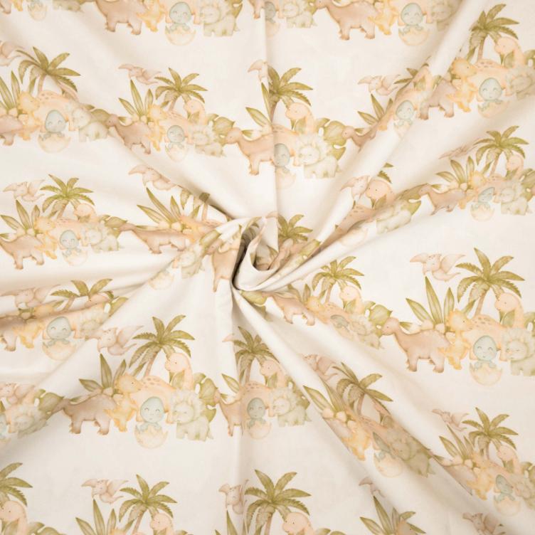 Stoff Baumwolle Dino`s Friends - 0