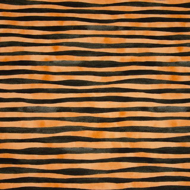 Stoff Jersey Baumwolle Tiger Skin