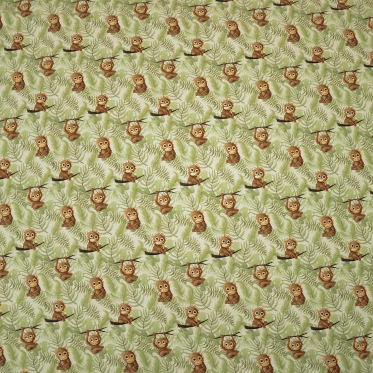 Stoff Jersey Jungle Fun