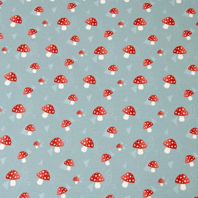 Stoff French Terry Waldzauber - 2
