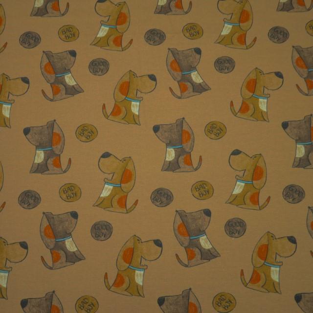 Stoff French Terry Wauzi