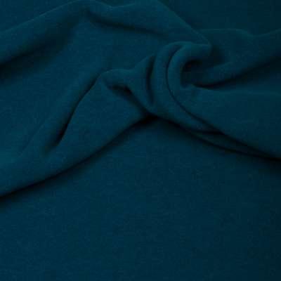 Stoff Fleece melange petrol