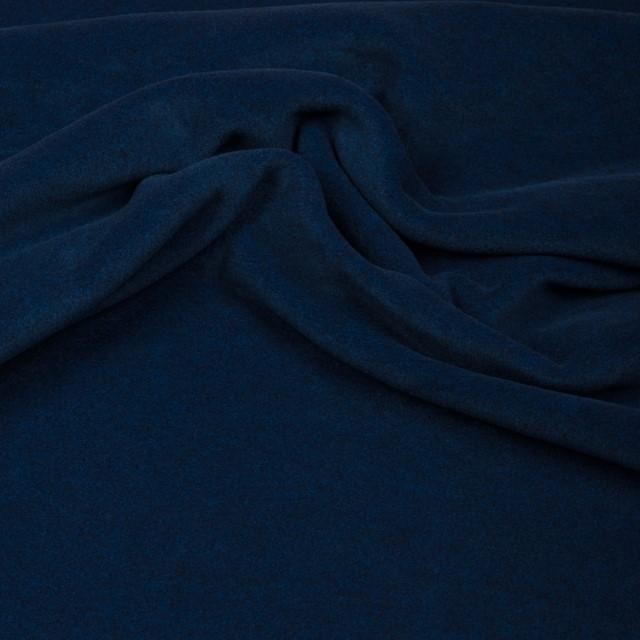 Stoff Fleece, dunkel blau