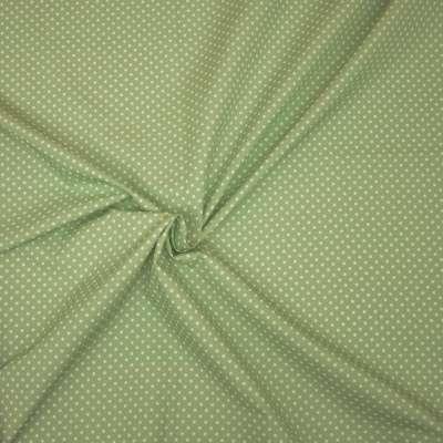 Stoff Baumwolle Emilie Punkte hellgrün