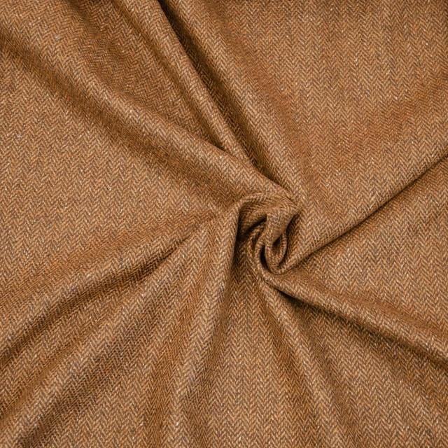 Stoff Wolle, Tweed Paula Braun