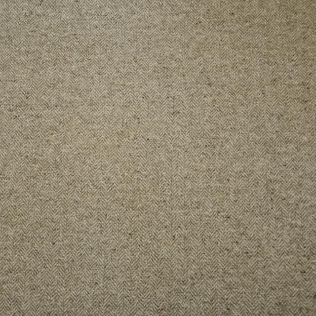 Stoff Fischgrät Inverness Beige - 0