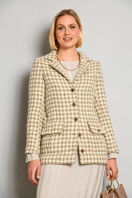 Stoff Hanf Tweed Brixen - 0