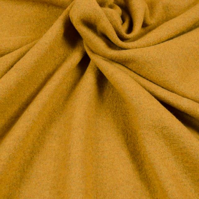 Stoff Merino Walk ocker
