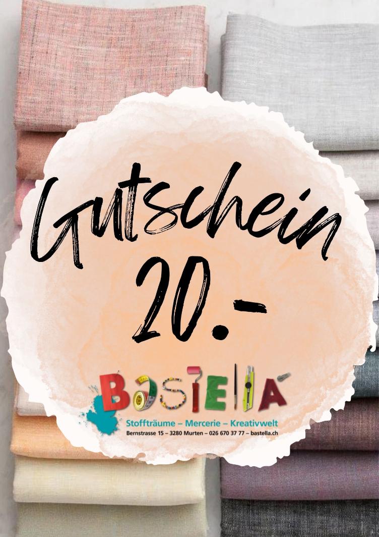 Bastella Gutschein 20.-
