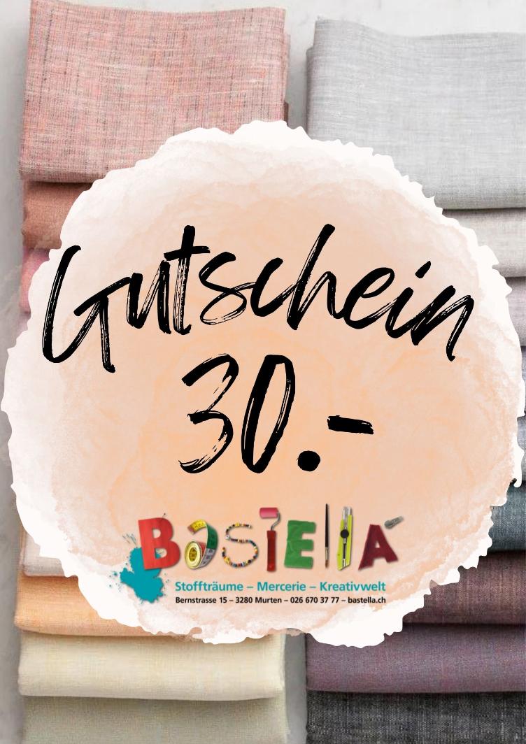 Bastella Gutschein 30.-