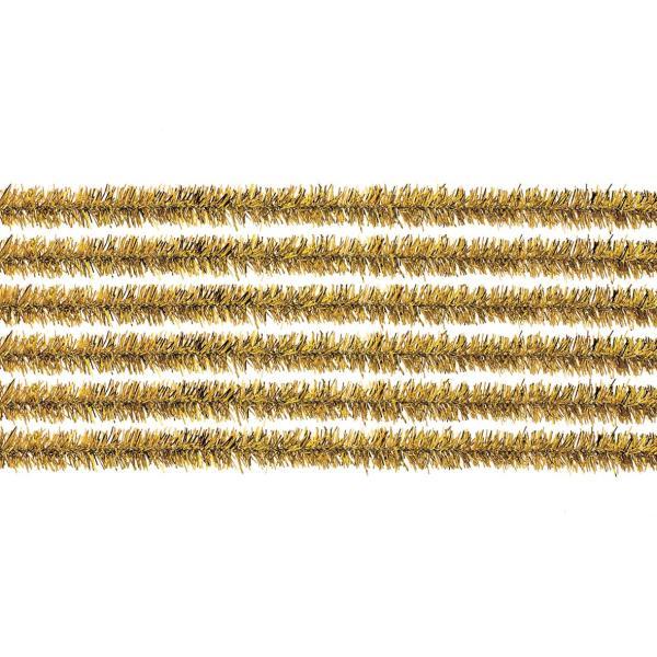 Biegeplüsch 10 Stück 50cm goldfarben