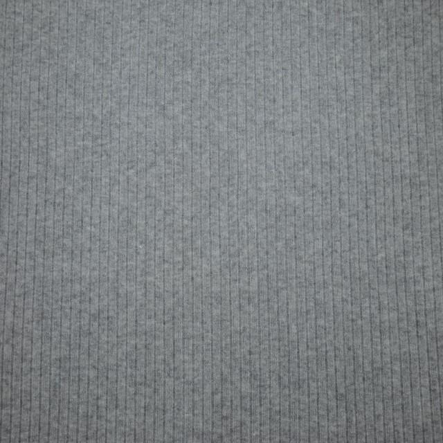 Stoff Rippen Strick, grau