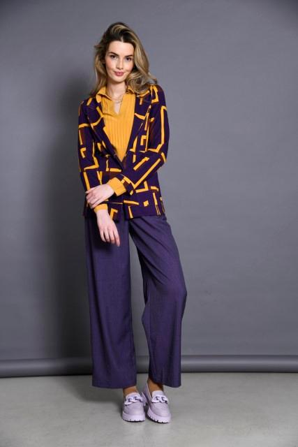 Stoff Jersey, Meghan violett - 3