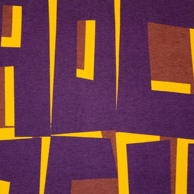 Stoff Jersey, Meghan violett
