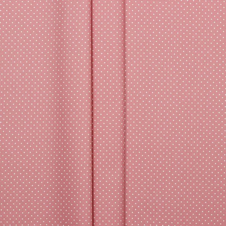 Stoff Baumwolle beschichtet Petit Dots, blush