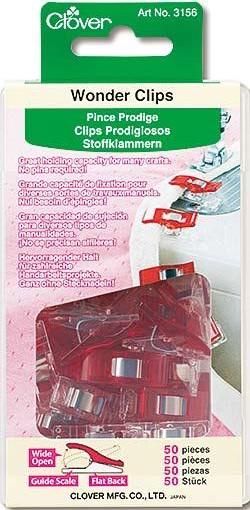 Clover Stoffklammern CLOVER - GR. M