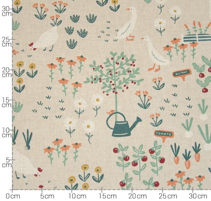 Stoff Canvas, Farmhouse nature - 1