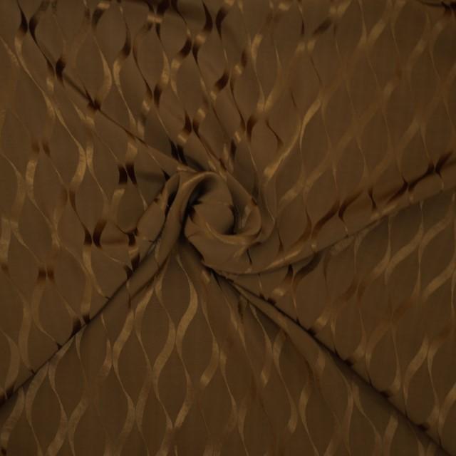 Stoff Rayon/ Viskose Carleen kastanie - 0