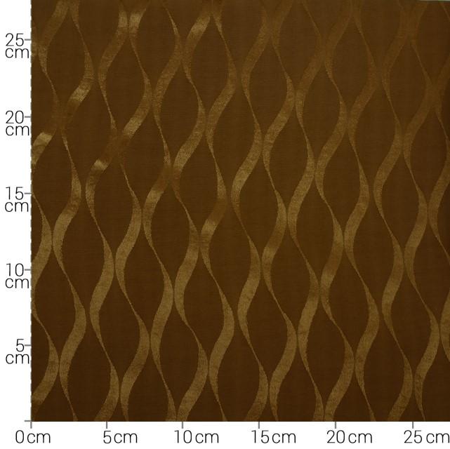 Stoff Rayon/ Viskose Carleen kastanie - 1