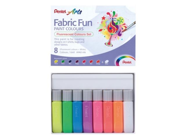 Fabric Fun Fluorescent Colours Set