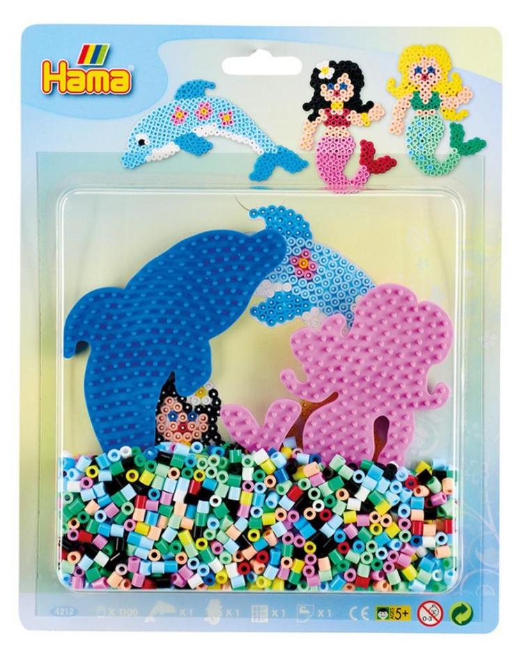 Hama Delphin/Meerjungfrau