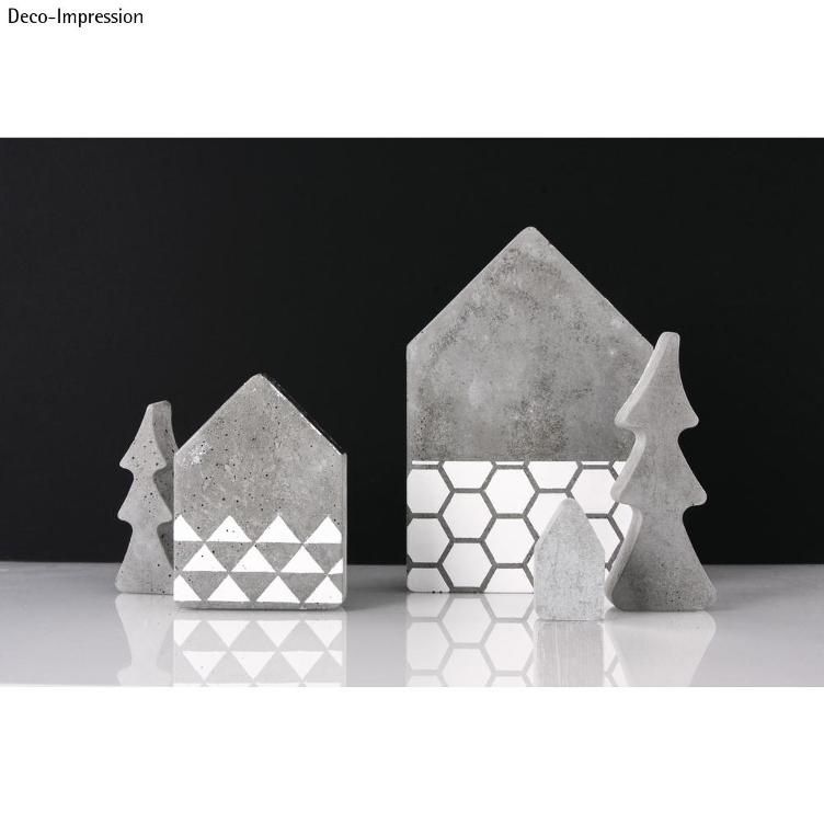 Gießform: Häuser - 0