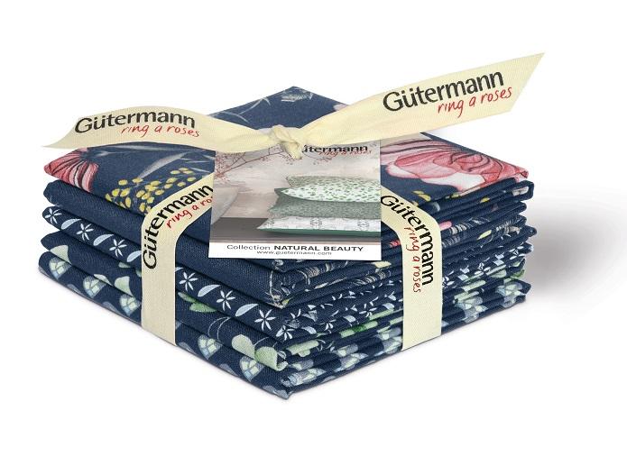 Gütermann Stoffzuschnitte, Blau