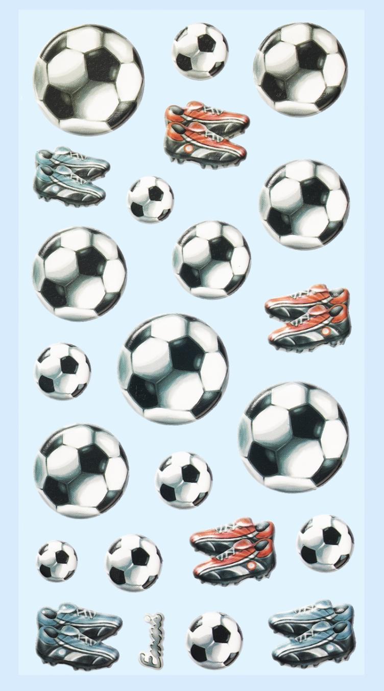 Softy-Sticker Fussball