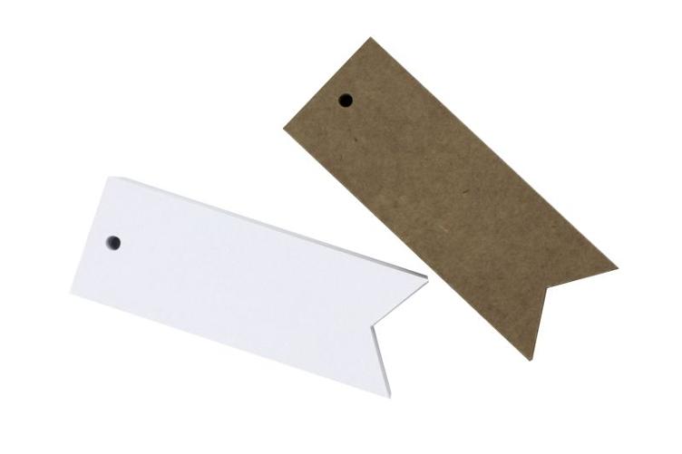 Hangtag kraft weiss
