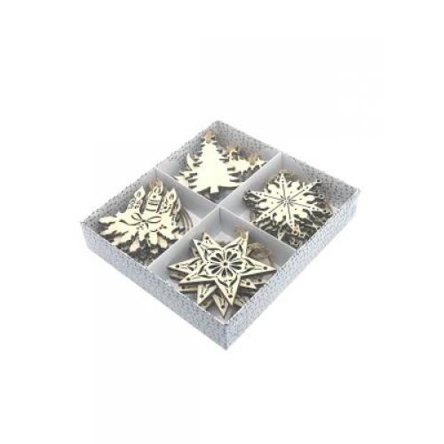 Holz Lasercut, Wintertraum