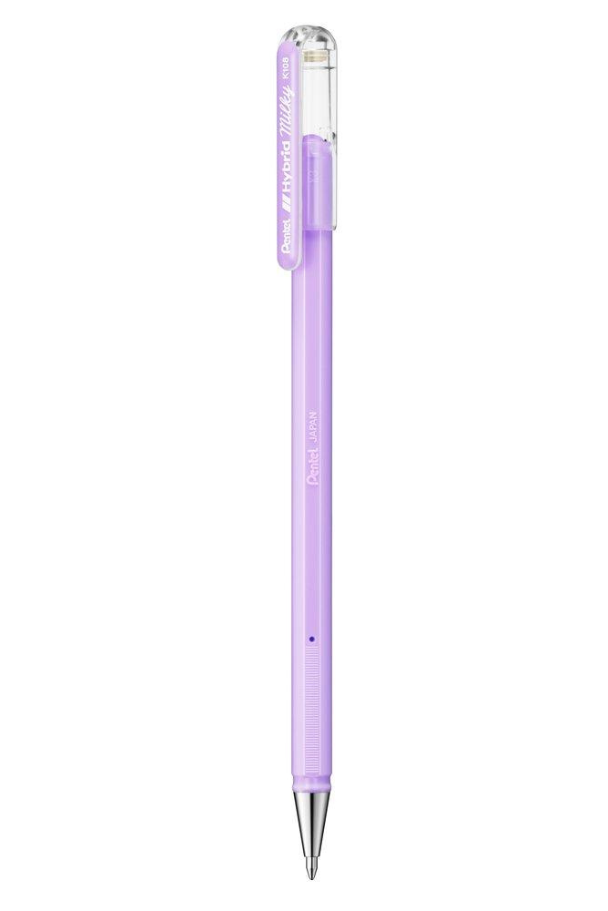 Hybrid Roller Gel Milky, Pastel Violet