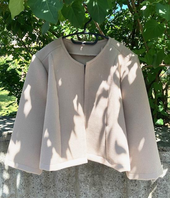 Jacke Waffel beige Gr. S