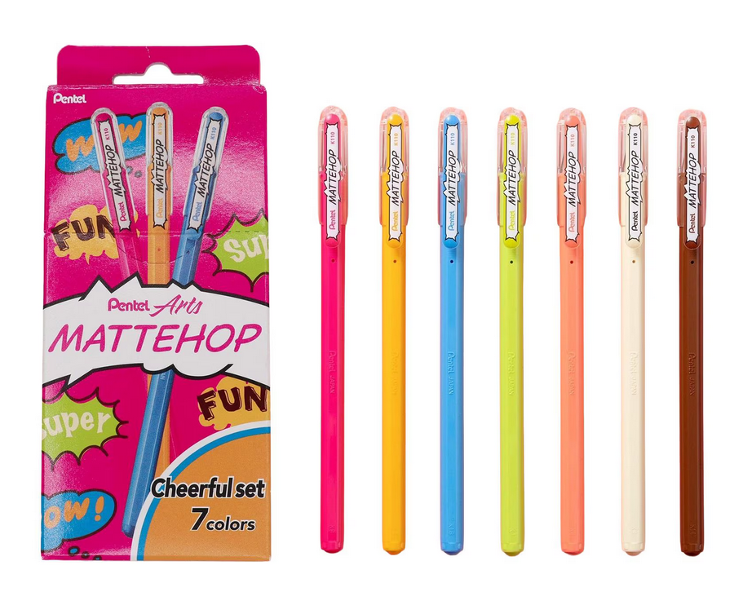 Pentel Arts Mattehop Cheerful