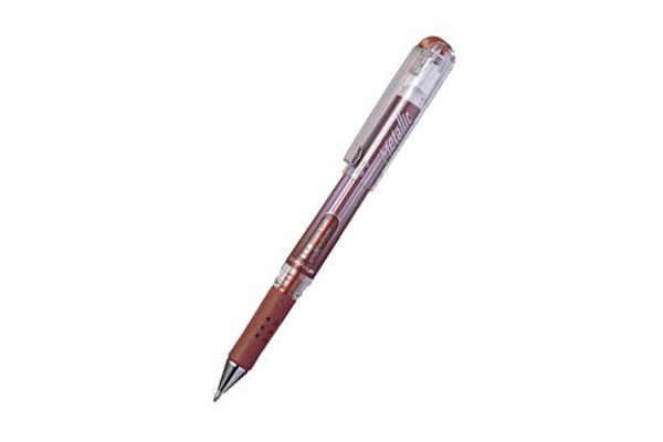 Hybrid Roller Gel Grip DX, 1mm, metallic rot