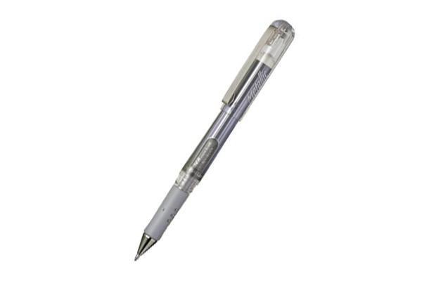 Hybrid Roller Gel Grip DX, 1mm, silber