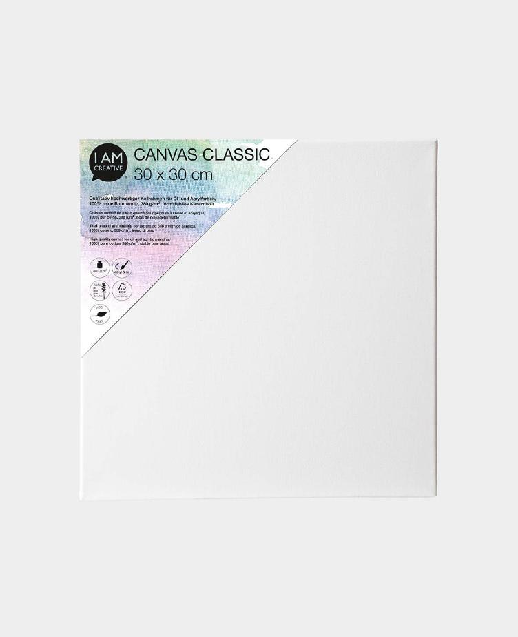 Keilrahmen FSC,30x30cm, Classic