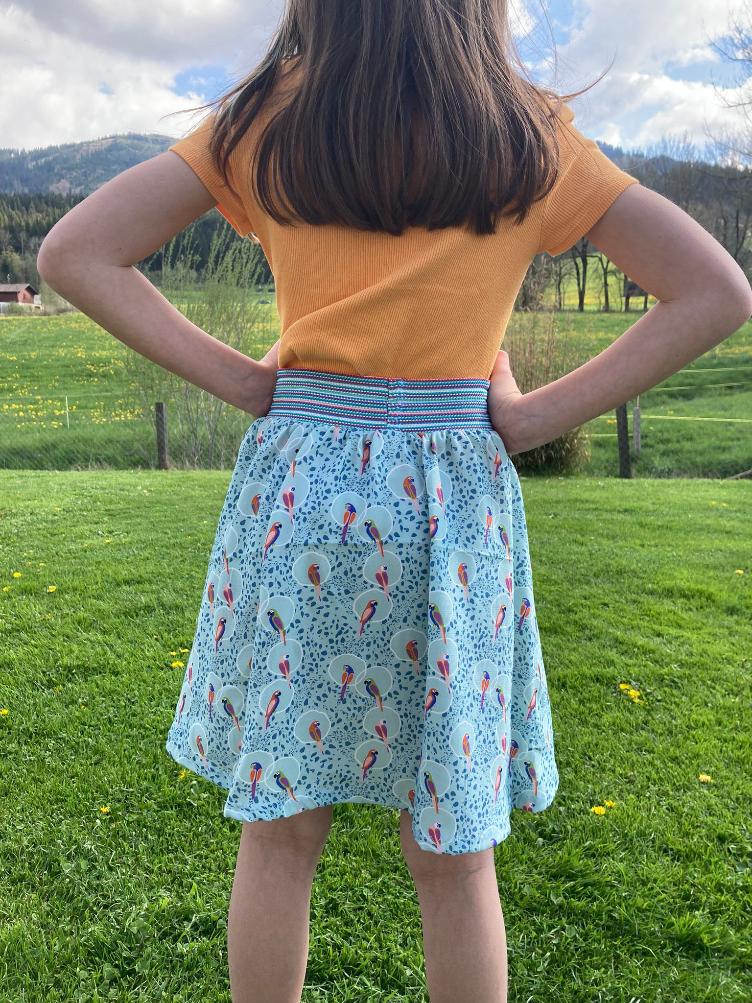 Kinderjupe nähen / Coudre une jupe, 23.10.25 - 1