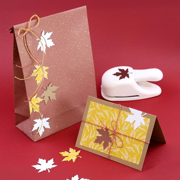 Kreativepapier Selbstklebend Floral Winter - 1