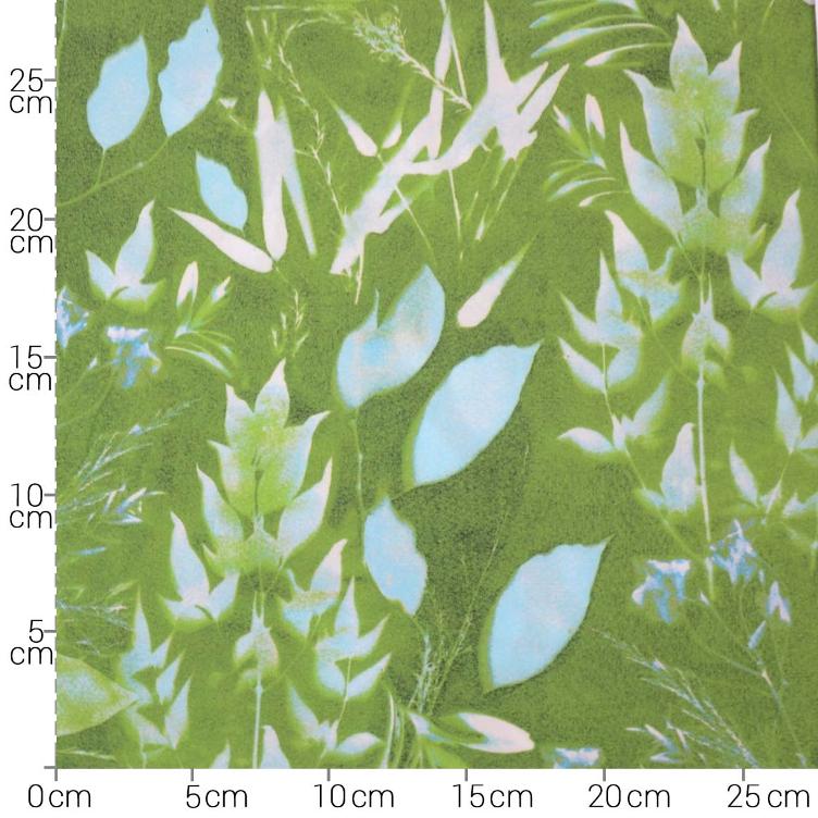 Stoff Viskose Green Power - 1
