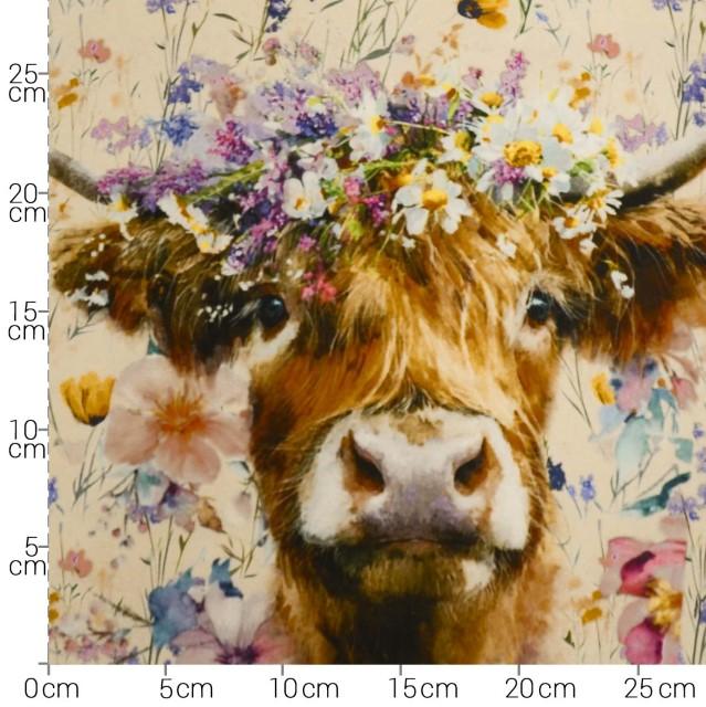 Stoff Jersey Alma Panel 95 cm - 1