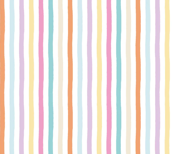 Stoff Baumwolle Streifen bunt