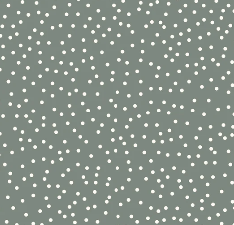 Stoff Baumwolle Punkte mint