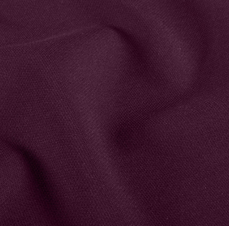 Stoff Viskose Jersey Romanit aubergine